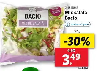 Lidl CHEF SELECT Mix salatǎ Bacio Ofertă