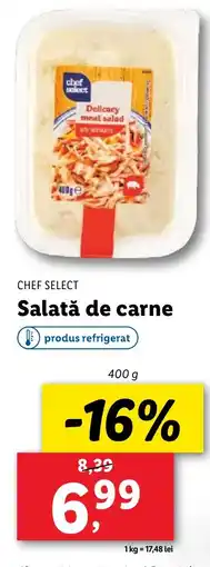 Lidl CHEF SELECT Salată de carne Ofertă