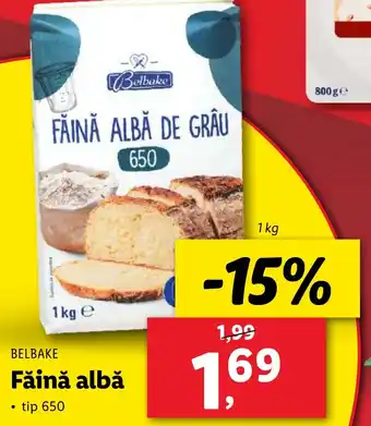 Lidl BELBAKE Făină albă Ofertă