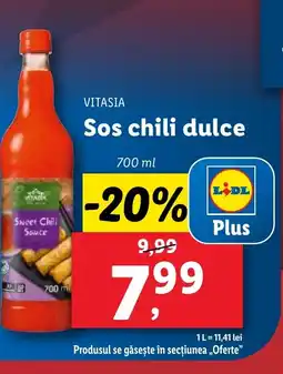 Lidl VITASIA Sos chili dulce Ofertă