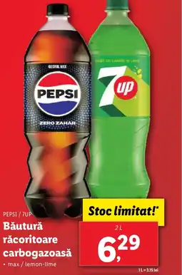 Lidl PEPSI / 7UP Băutură răcoritoare carbogazoasă Ofertă