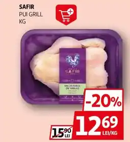 Auchan Safir pui grill Ofertă