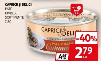 Auchan CAPRICII ȘI DELICII Pate Ofertă