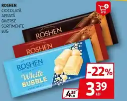 Auchan Roshen ciocolată aerată Ofertă