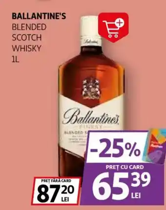 Auchan BALLANTINE'S Blended scotch whisky Ofertă