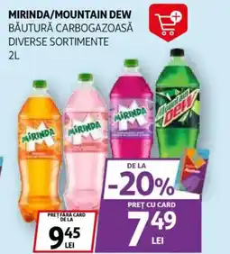 Auchan MIRINDA/MOUNTAIN DEW Băutură carbogazoasă Ofertă