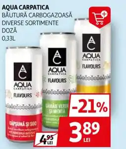 Auchan AQUA CARPATICA Băutură carbogazoasă Ofertă