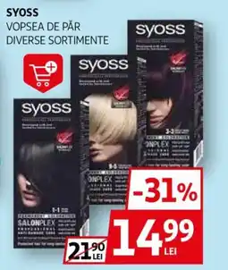 Auchan SYOSS Vopsea de păr Ofertă