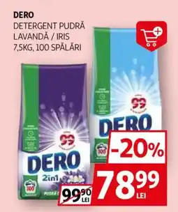 Auchan Detergent pudră lavandă / iris Ofertă