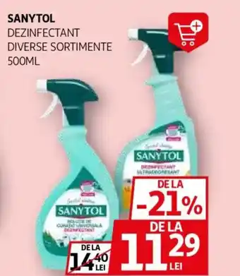 Auchan SANYTOL Dezinfectant Ofertă