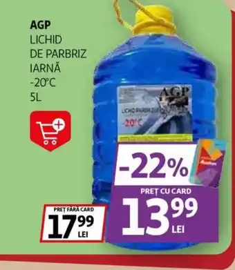 Auchan Agp lichid de parbriz iarnă -20°c Ofertă