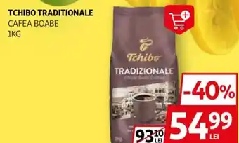 Auchan Tchibo traditionale cafea boabe Ofertă