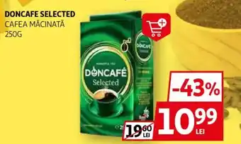 Auchan Doncafe selected cafea măcinată Ofertă