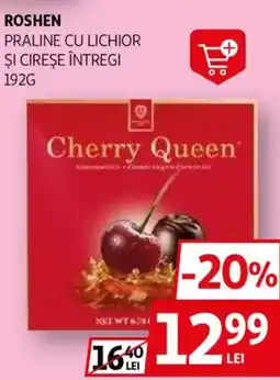 Auchan ROSHEN Praline cu lichior și cireşe întregi Ofertă