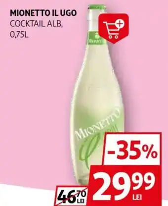 Auchan MIONETTO IL UGO Cocktail alb Ofertă