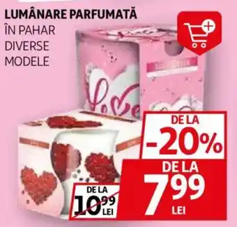 Auchan Lumânare parfumată în pahar Ofertă