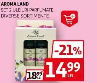 Auchan Aroma land set 2 uleiuri parfumate Ofertă