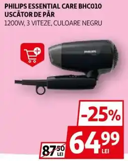 Auchan Philips essential care BHC010 uscător de păr Ofertă