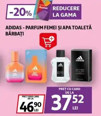 Auchan Adidas - parfum femei şi apa toaletă bărbați Ofertă