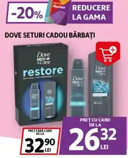 Auchan Dove seturi cadou bărbați Ofertă