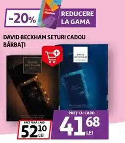 Auchan David beckham seturi cadou bărbați Ofertă