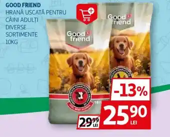 Auchan GOOD FRIEND Hrană uscată pentru câini adulti Ofertă