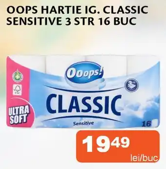 Unicarm Oops hartie ig. classic sensitive Ofertă