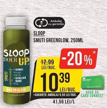 Mega Image SLOOP Smuti greenglow Ofertă