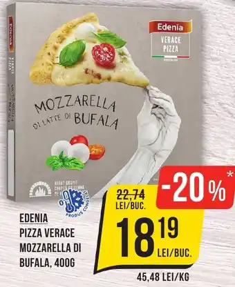 Mega Image EDENIA Pizza verace mozzarella di bufala Ofertă