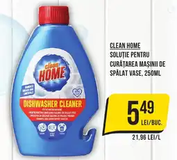 Mega Image CLEAN HOME Soluţie pentru curăţarea masinii de spalat vase Ofertă