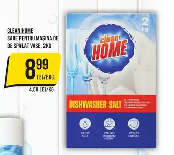 Mega Image CLEAN HOME Sare pentru maşina de de spalat vase Ofertă