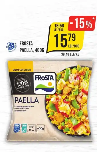 Mega Image FROSTA Paella Ofertă