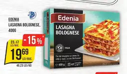 Mega Image EDENIA Lasagna bolognese Ofertă