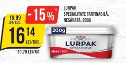 Mega Image LURPAK Specialitate tartinabilă, nesărată Ofertă