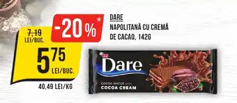 Mega Image Dare Napolitana cu crema de cacao Ofertă