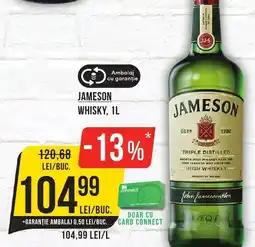 Mega Image JAMESON Whisky Ofertă