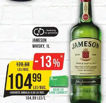 Mega Image JAMESON Whisky Ofertă