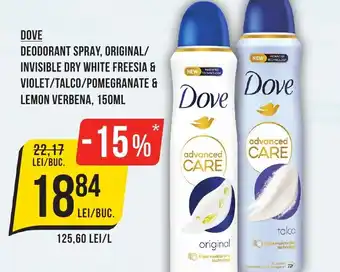 Mega Image DOVE Deodorant spray Ofertă