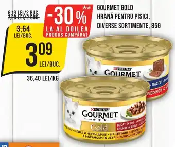 Mega Image GOURMET Gold Hrana pentru pisici Ofertă