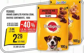 Mega Image PEDIGREE Hrană completă pentru câini Ofertă