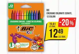 Mega Image BIC Creioane colorate cerate Ofertă