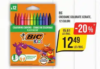 Mega Image BIC Creioane colorate cerate Ofertă