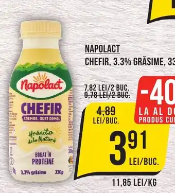 Mega Image NAPOLACT Chefir, 3.3% grasime Ofertă