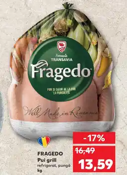 Kaufland FRAGEDO Pui grill Ofertă