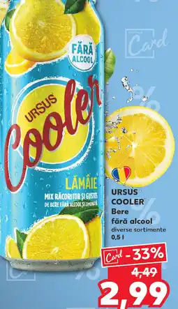 Kaufland URSUS COOLER Bere fără alcool Ofertă