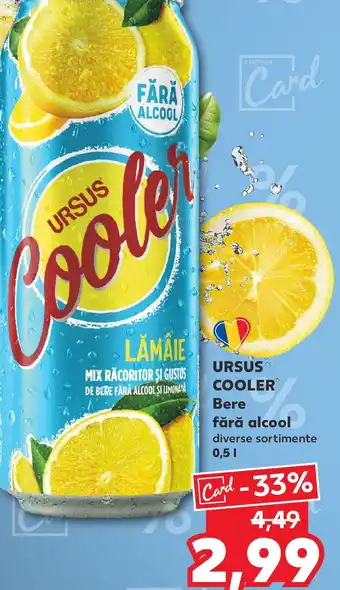 Kaufland URSUS COOLER Bere fără alcool Ofertă