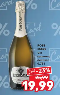 Kaufland ROSE MARY Vin spumant demisec Ofertă