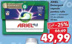 Kaufland ARIEL Detergent capsule pentru rufe Ofertă