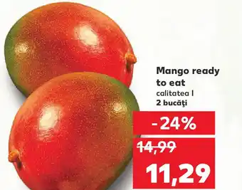 Kaufland Mango ready to eat Ofertă