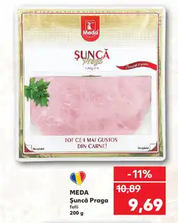 Kaufland MEDA Şuncă Praga felii Ofertă